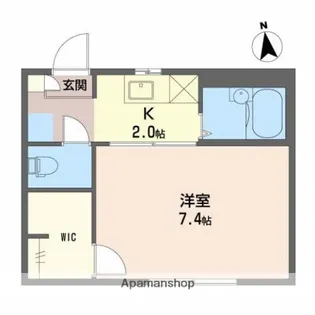 K・ボナール【2階】の間取り