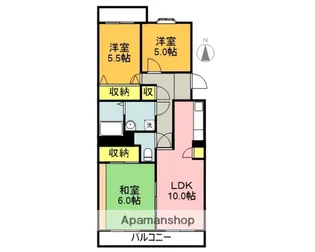 グランドパレス21【3階】の間取り