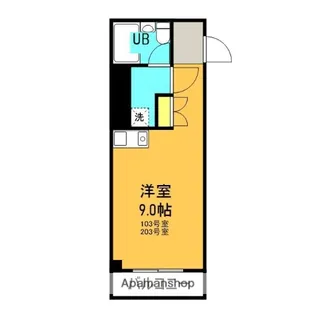 ブリーズHILL【-1階】の間取り