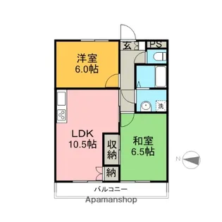 永代マンション【2階】の間取り