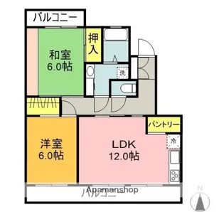エクセルオオタケ【1階】の間取り