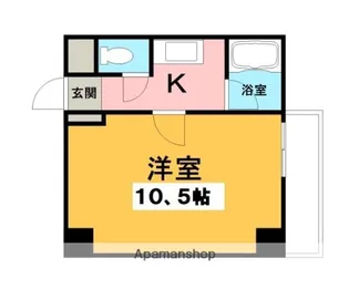 リエス沼津平町【2階】の間取り