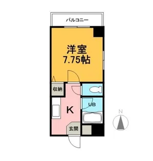 リエス沼津平町【2階】の間取り