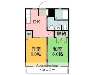 エクセルパークBC【1階】の間取り