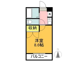 ドエル【3階】の間取り