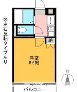 ドエル【1階】の間取り