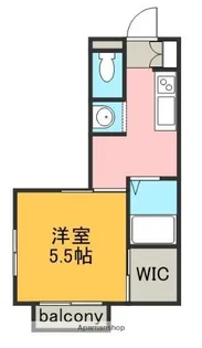 メゾンソレイユ【1階】の間取り