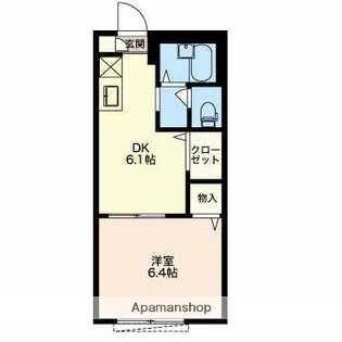 サンモール MAI C棟【2階】の間取り