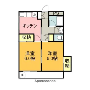 めぞん千本【102号室】の間取り
