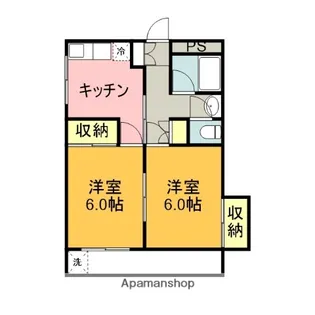 めぞん千本【1階】の間取り