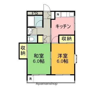 めぞん千本【1階】の間取り