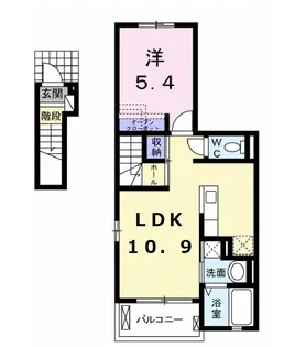 HORIZON.K【2階】の間取り