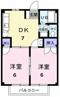パサーナわかまつ【1階】の間取り