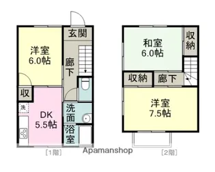 K-1 HOMES【2階】の間取り