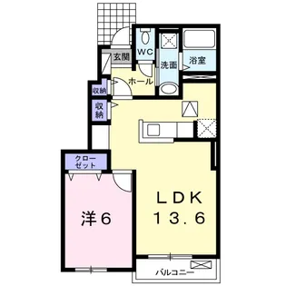 Nステージ【102号室】の間取り
