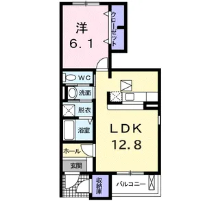 SOPHIA A【1階】の間取り