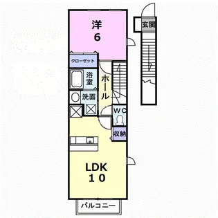 ベルアンジュ【2階】の間取り