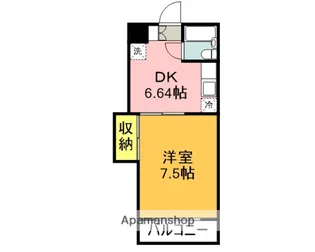 メゾン富士【3階】の間取り