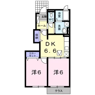 モデルノ・カーサ【1階】の間取り