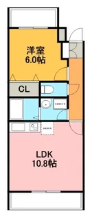 ピエデルモンテ香貫【3階】の間取り