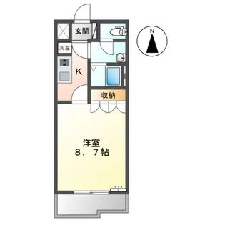 ドラマージュ【1階】の間取り