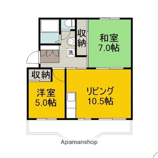 マスタック壱号館【1階】の間取り
