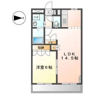 エーデルワイスOHBA【2階】の間取り