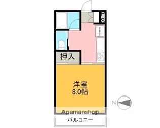 ホワイトメモリー【2階】の間取り