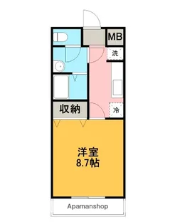 スピカフォート【2階】の間取り