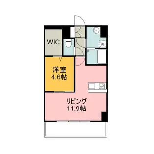 フィラトゥーラ山本被服第一ビル【5階】の間取り