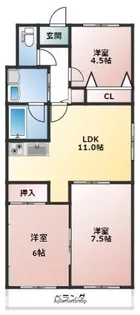 ロイヤル本郷マンション【3階】の間取り