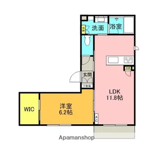 CELESTE【1階】の間取り