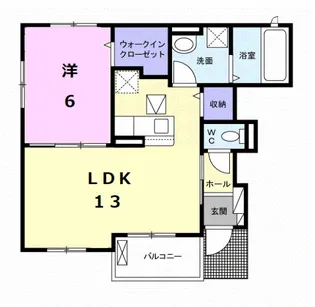 トシナオンA【1階】の間取り
