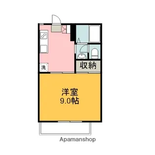 フレグランスMA【202号室】の間取り