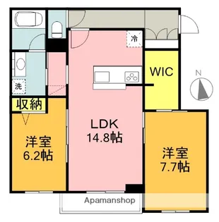 RELAFORT寿町【3階】の間取り