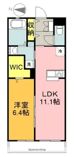 シュルーク【3階】の間取り