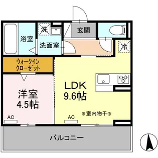 BRISA(ブリーサ)【3階】の間取り
