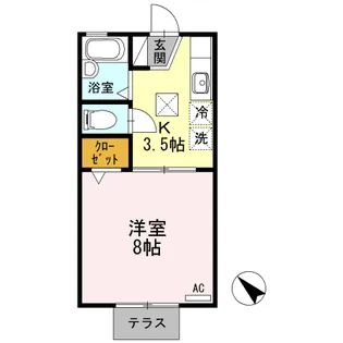 シャルマンS【1階】の間取り