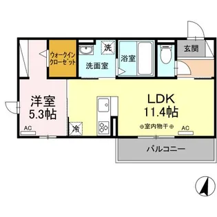 BEAUPORT(ビューポート)【3階】の間取り