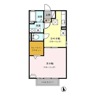 ブエノパドレス S【1階】の間取り