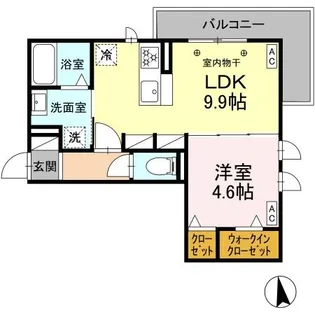 TORISIA【2階】の間取り