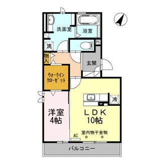 ドムスT【2階】の間取り