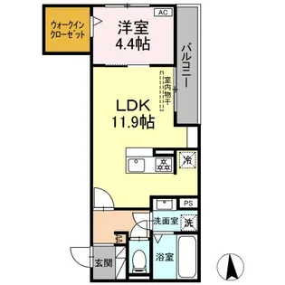 (仮)沼津市富士見町PJ【2階】の間取り