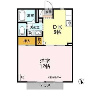 ヴァンテ III【1階】の間取り