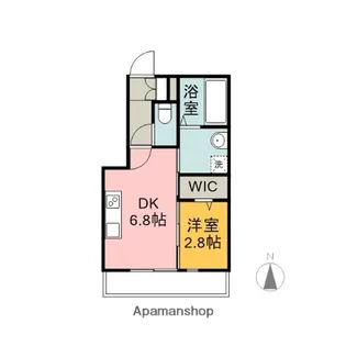 グランドゥール壱町田【1階】の間取り
