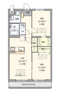 アイ・クラス【3階】の間取り