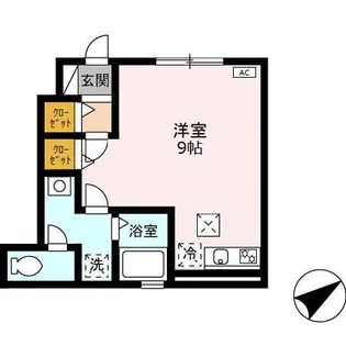 ハイツケーイチ【103号室】の間取り