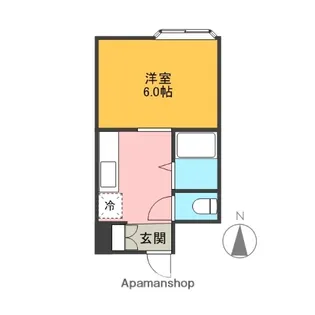 グリーンプラザ【4階】の間取り