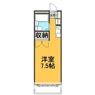 ルネコート三島【4階】の間取り