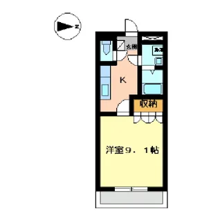 ルミナス・ベル【1階】の間取り